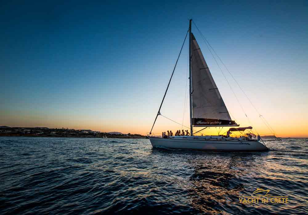 sunset sailing trips from hersonissos 05