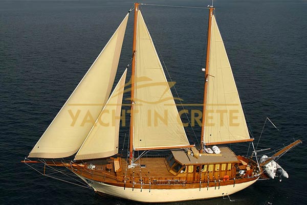 motor sailor 66ft day boat trips from agios nikolaos