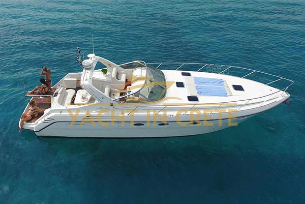 cranchi mediterranee 41ft one week sailing trips to santorini from agios nikolaos