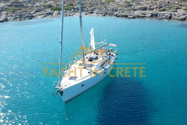 elan 43 one week sailing trips to east cyclades from heraklion