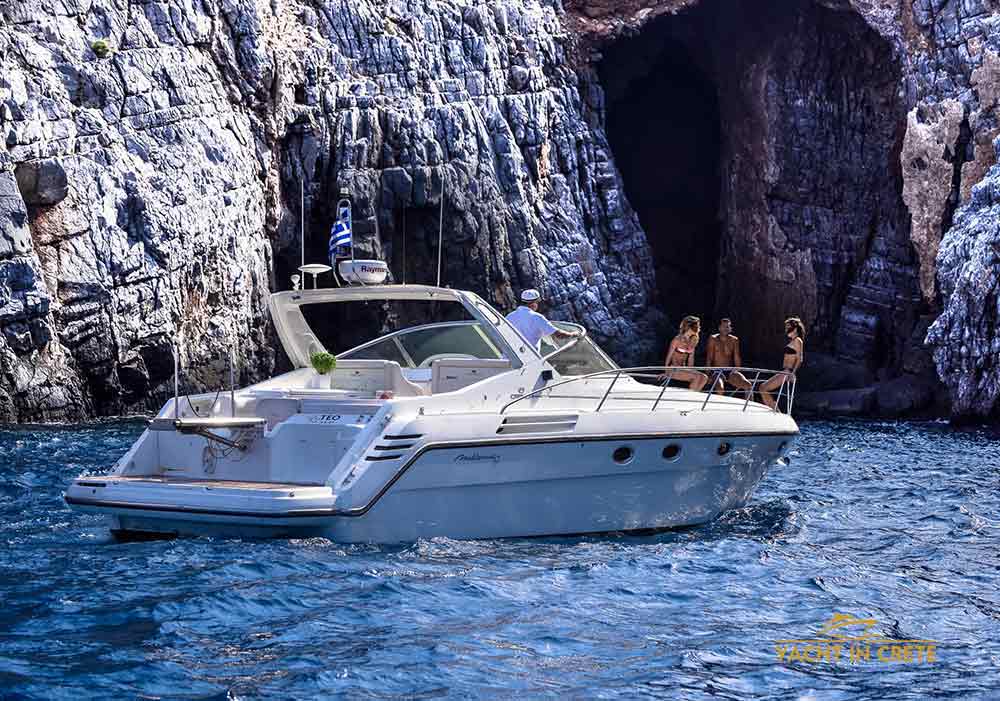 yacht charter in crete